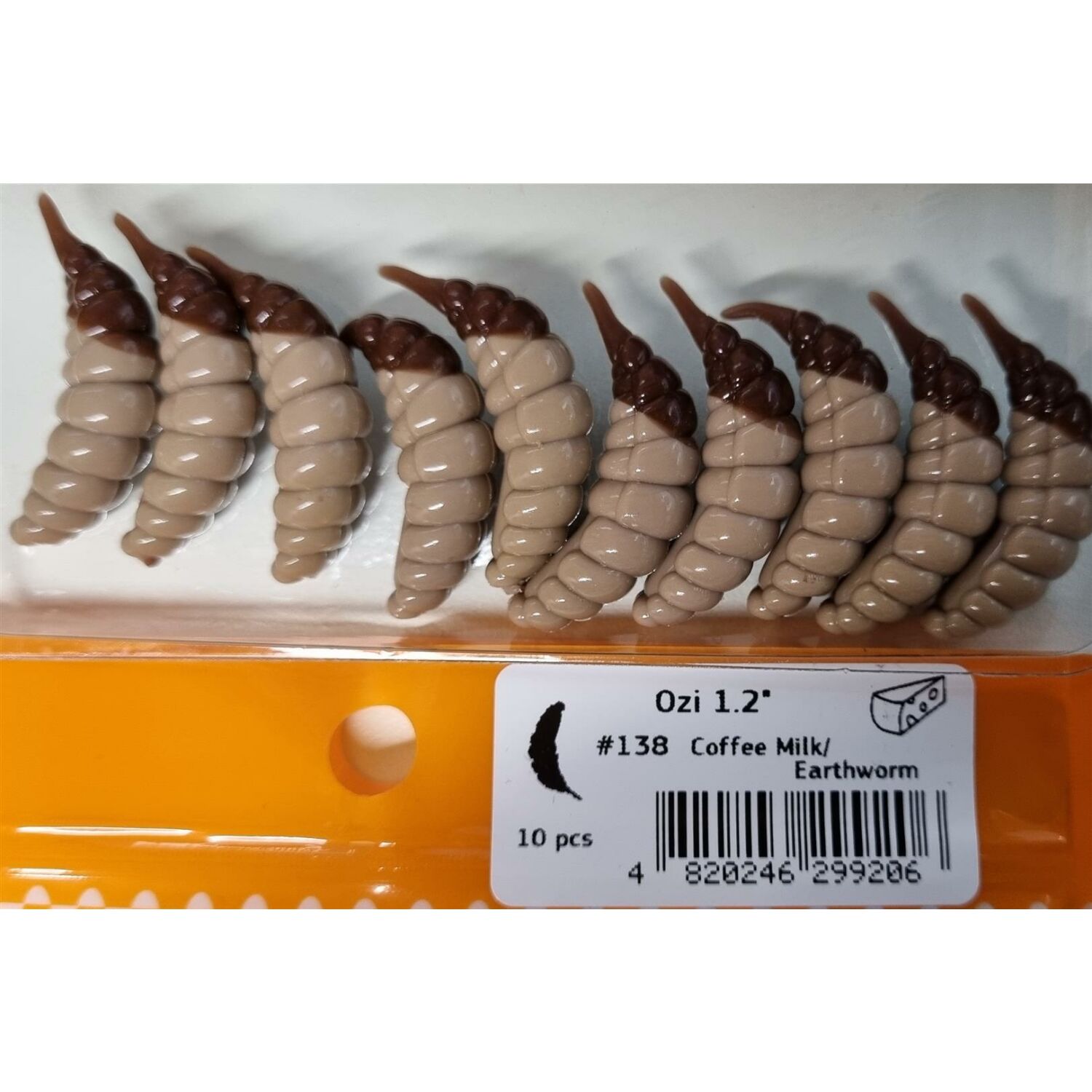 Fish Up Ozi 1.2 Bienenmadenimitat Käse 138 Coffe Milk Earthworm
