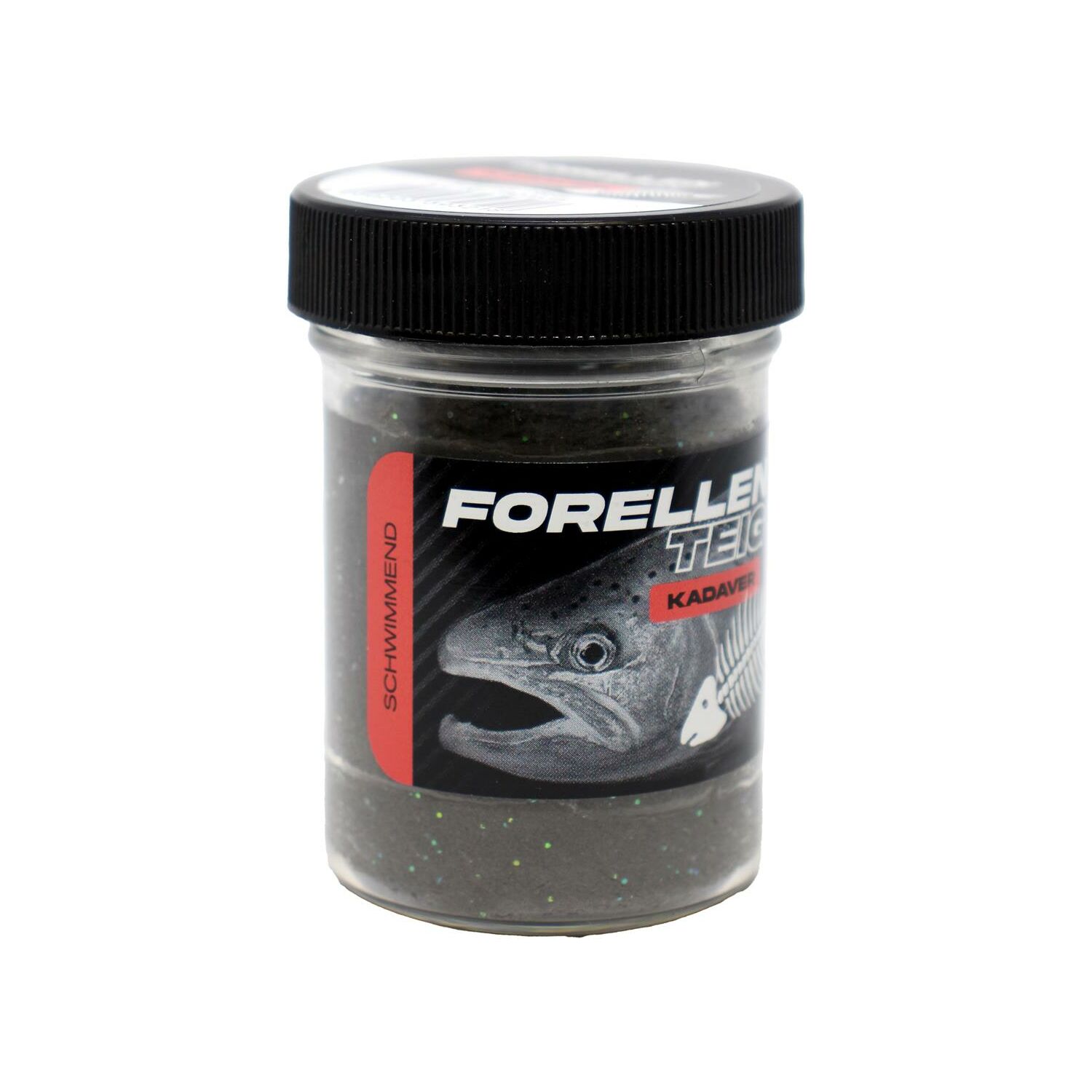 FTM Forellenteig Kadaver schwimmend 50 g Schwarz / Grau