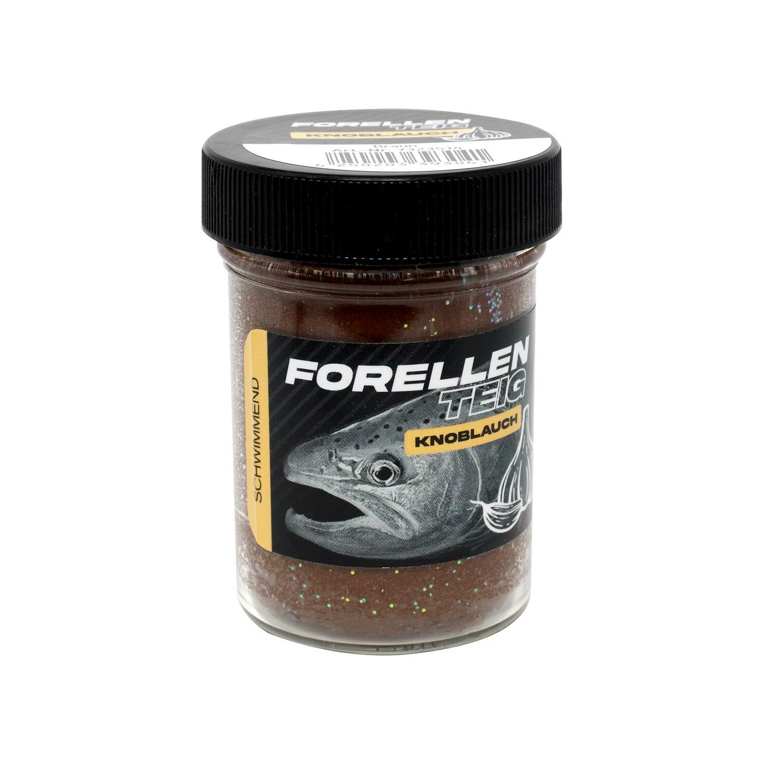 FTM Forellenteig Knoblauch schwimmend 50 g Braun