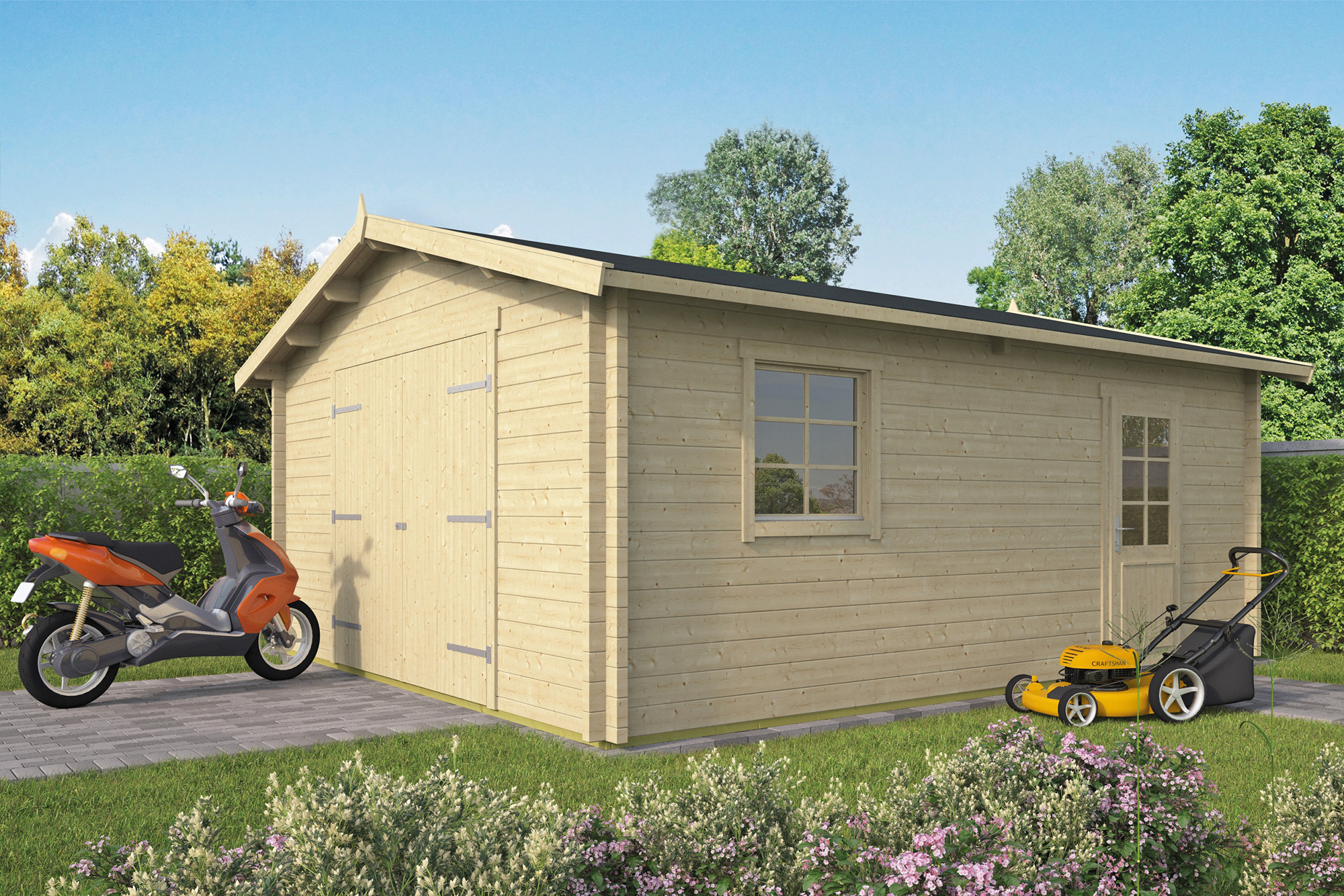 Holzgarage Rydell ISO