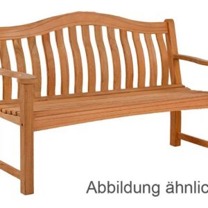 Gartenbank Kingston, 3-Sitzer aus geöltem Eukalyptusholz in Teak-Optik