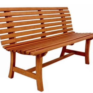 Gartenbank Moreno, 3-Sitzer aus geöltem Eukalyptusholz
