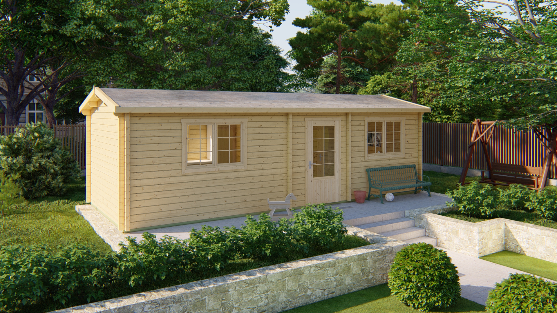 Ferienhaus Ava ISO mit 3 Räumen