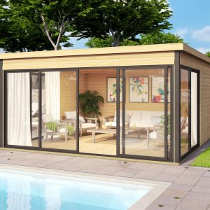 Home-Office Gartenhaus Domeo 5