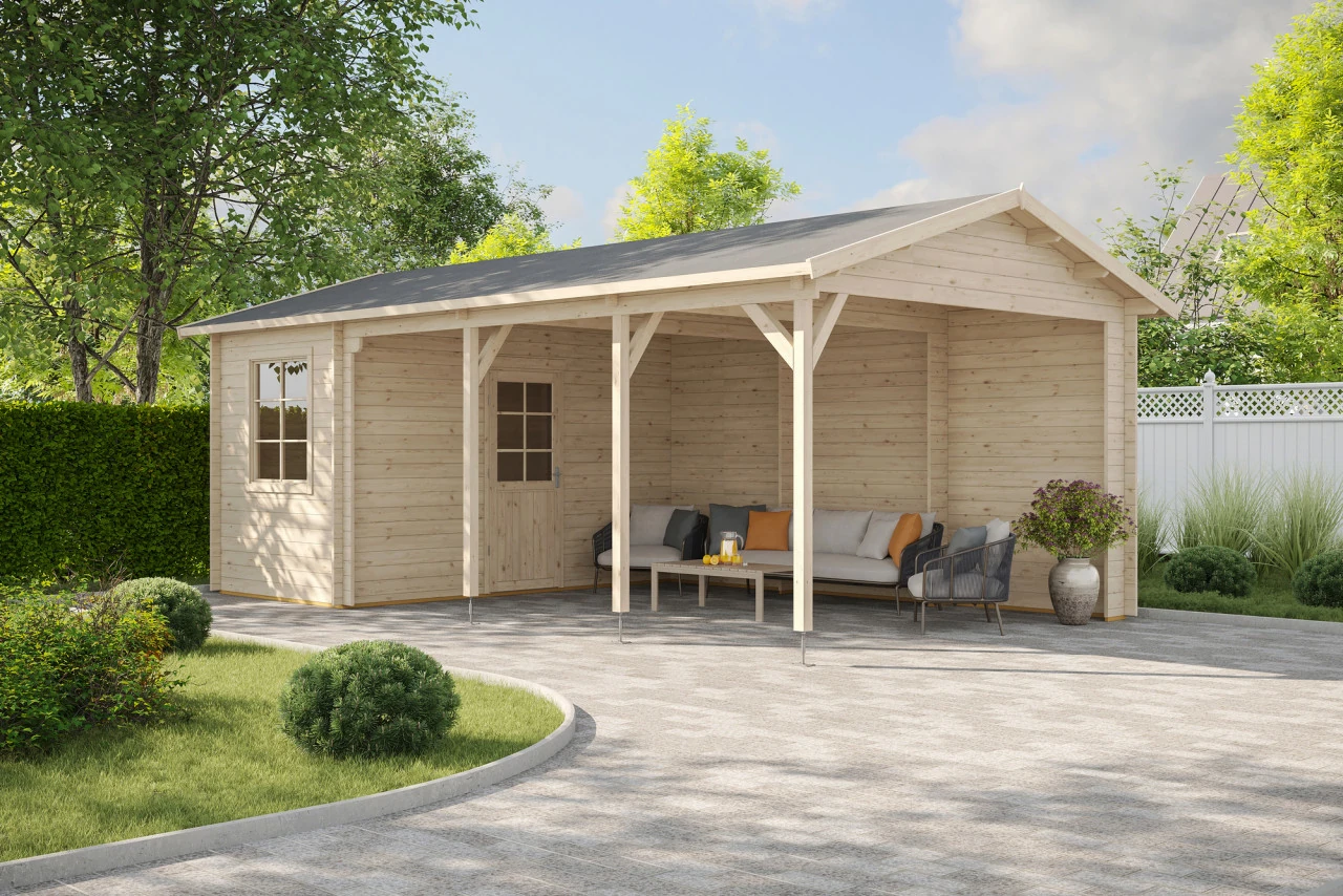 Gartenhaus / Carport Düsseldorf ISO