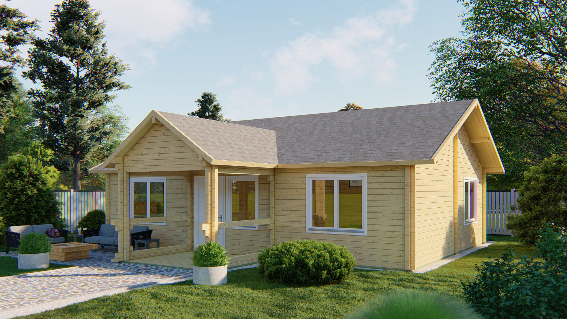 Ferienhaus Finn ISO mit 6 Räumen