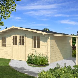 Gartenhaus Erfurt 3.2 mit Schleppdach