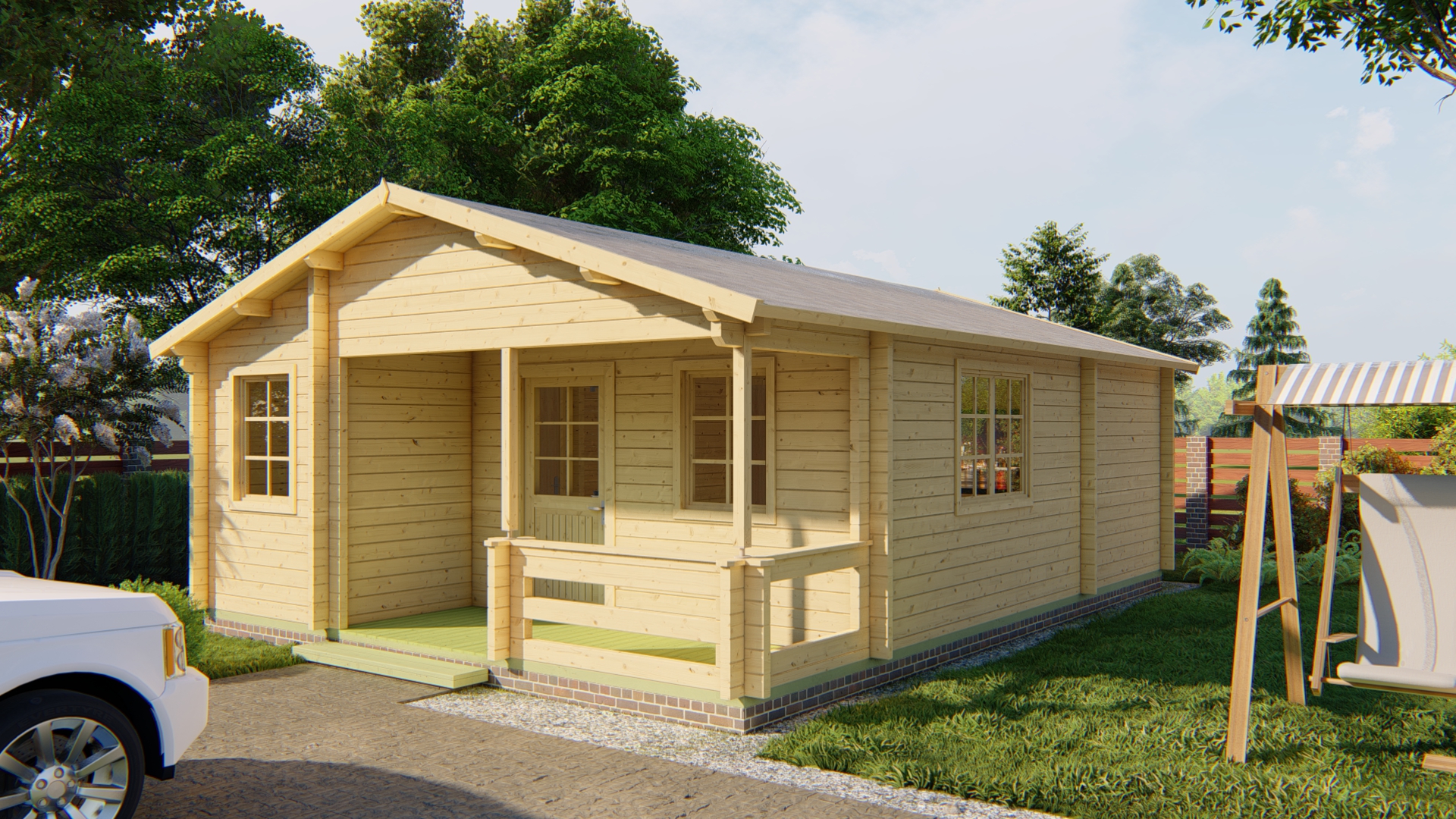 Ferienhaus Kay ISO mit 4 Räumen