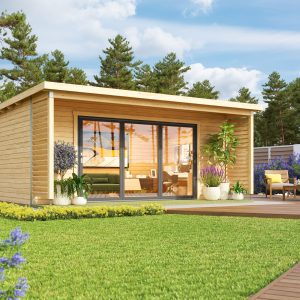 Gartenhaus mit Terrasse Liverpool 3