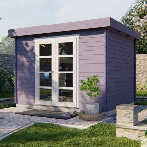 Gartenhaus Hypermodern mit Flachdach