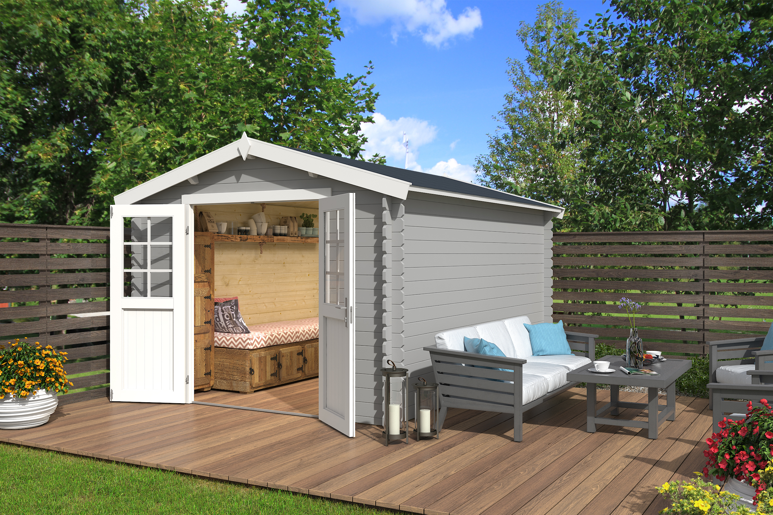 Gartenhaus Norah 380