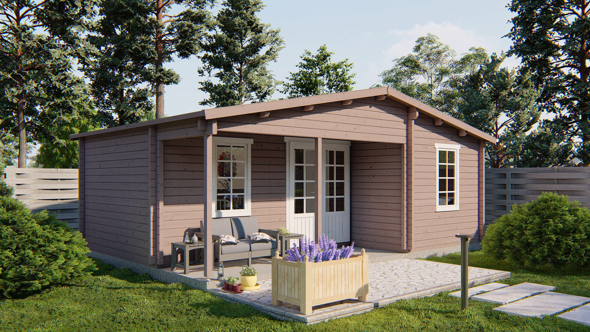 Ferienhaus Ollie ISO mit 3 Räumen