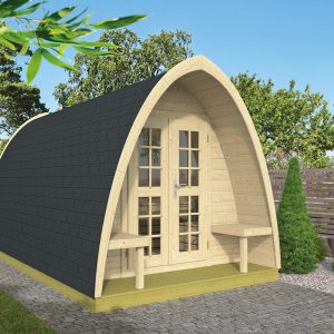 2-Raum-Gartenhaus / Campinghaus Pod 480 2-Raum-Gartenhaus / Campinghaus Pod 480
