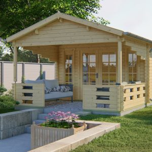 Gartenhaus mit Terrasse Sanstrov ISO