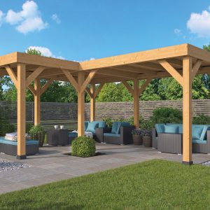 Gartenpavillon Beerze aus Douglasie