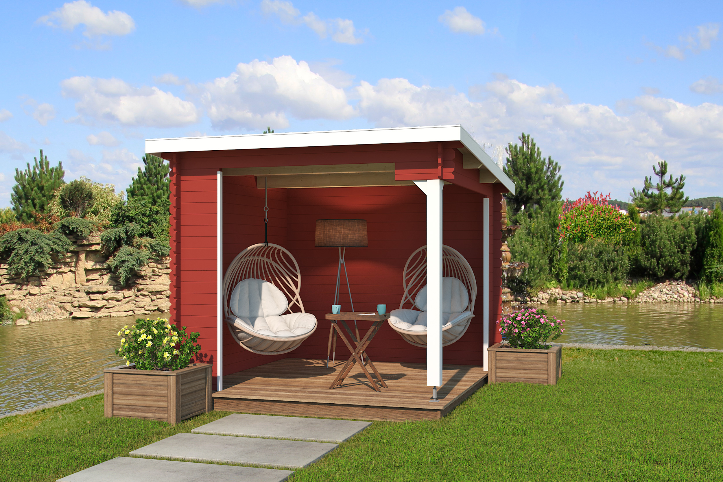 Gartenpavillon Buffalo 275