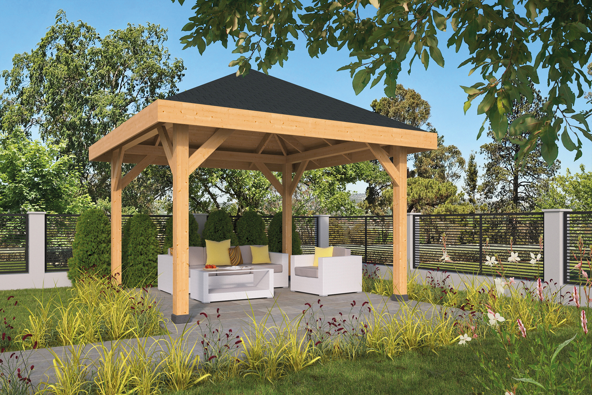 Gartenpavillon Obdam aus Douglasie