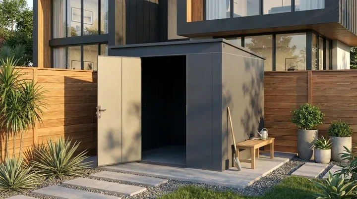 Metall-Gerätehaus Gary 6 - 237x237