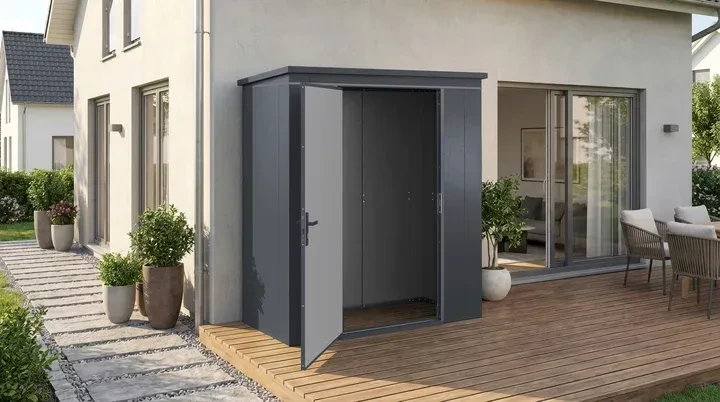 Metall-Gerätehaus Gary 1 - 187x87