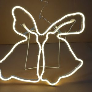 LED Lichtschlauchfigur Glocken Weihnachtsbeleuchtung