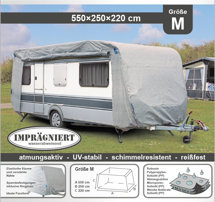 Wohnwagen Schutzhülle