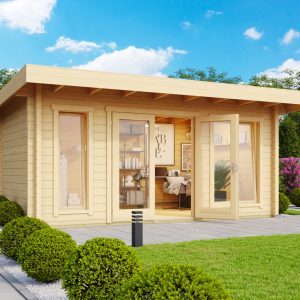 Home-Office-Gartenhaus Dorset 72 ISO