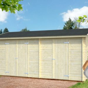 2-Raum-Gerätehaus Jari 2 / 14,5 m²