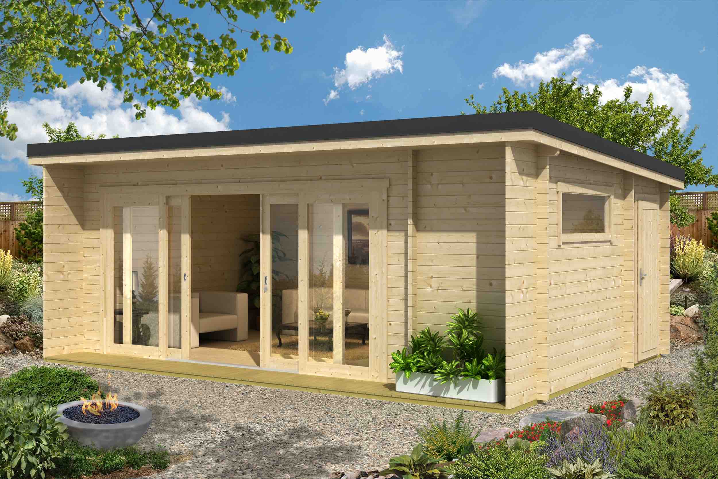 Gartenhaus Java ISO