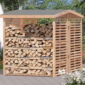 Kaminholzregal Kamo BIG aus Lärche