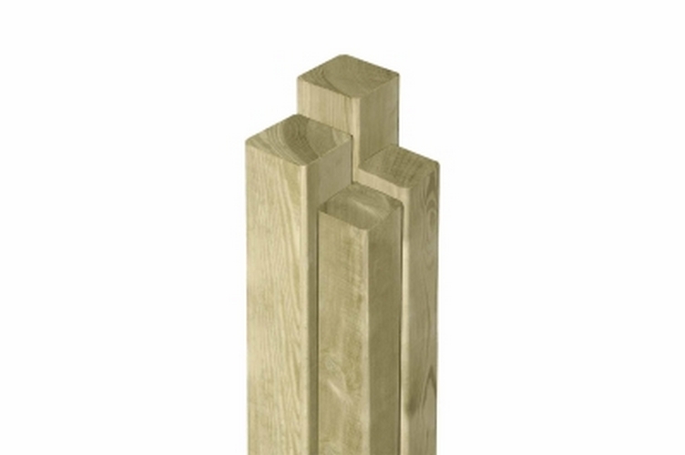 Kiefer Kantholz 7x7 cm z.B. als Pfosten oder Fundamentbalken