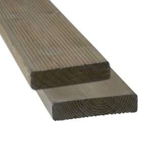 Leinöl-Terrassendielen BITUS LINAX Kiefer Grau 22×120 mm