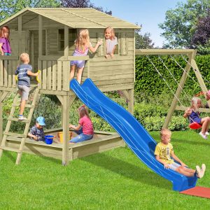 Kinderspielhaus SMART PLUS Leon als Stelzenhaus