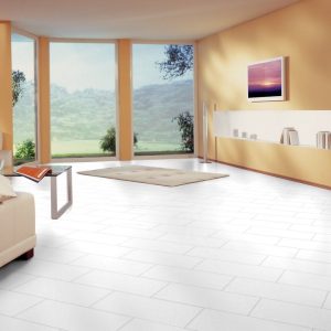 Klick Laminat Plain White