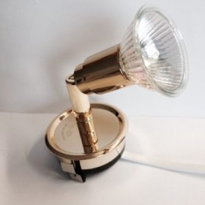 3er Set Einbauleuchte Moderna Luxor Gold / Einbaulampe 3er Set Einbauleuchte Moderna Luxor Gold / Einbaulampe