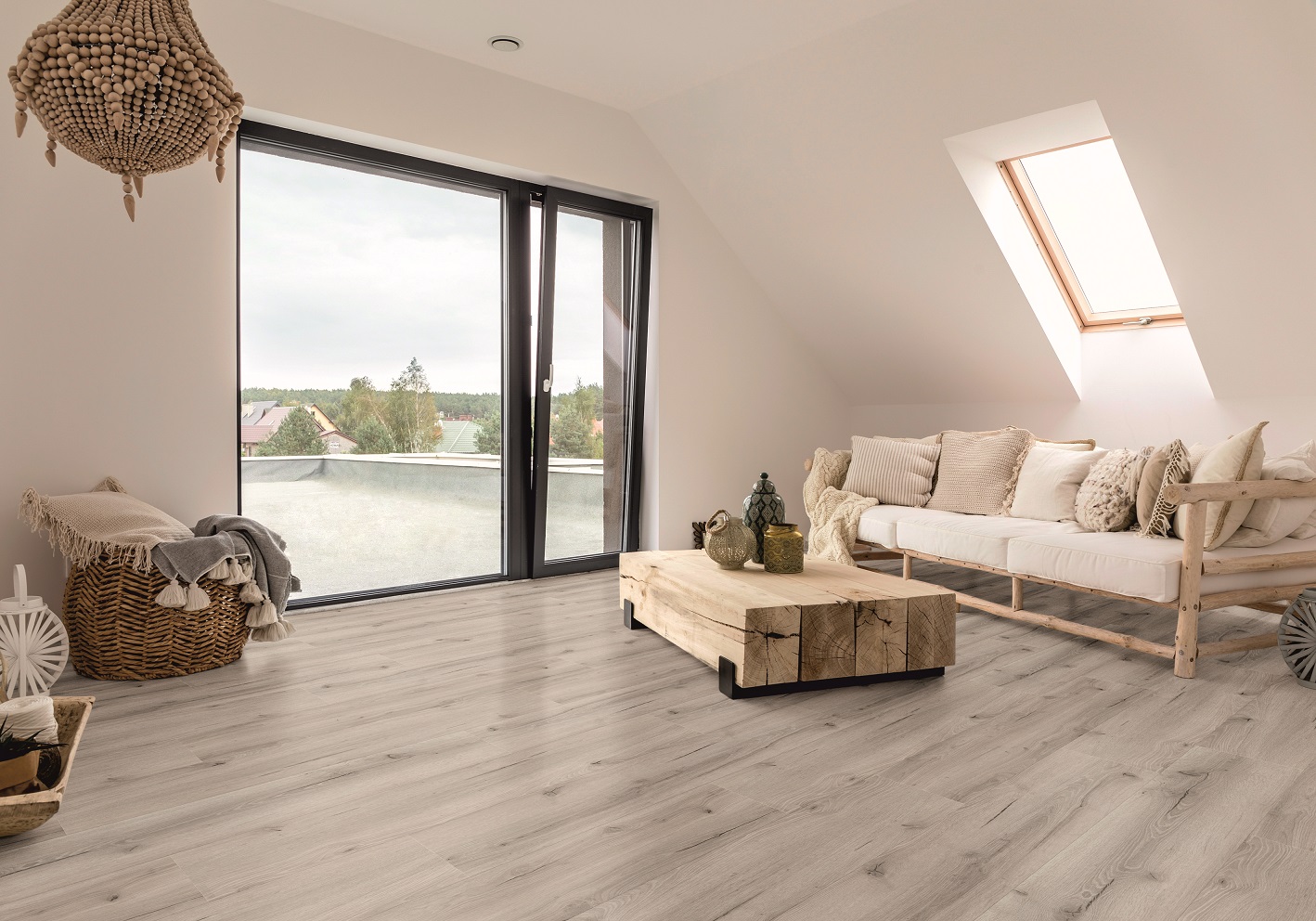 24 m² Klick-Vinylboden Caroline + Trittschall
