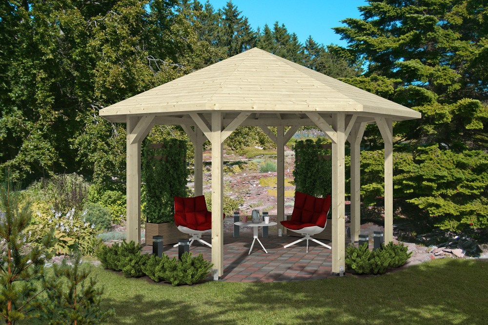 Gartenpavillon Nice 2