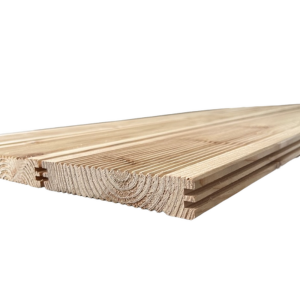 Lärche Universal-Terrassendielen mit seitlicher Nut 25×140 mm