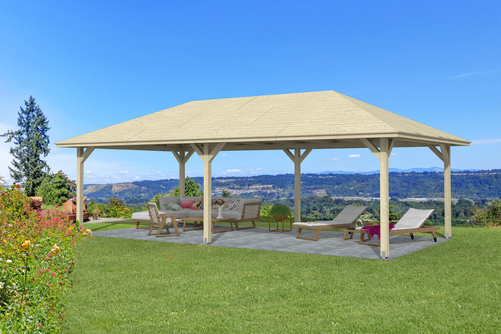 Gartenpavillon Orleans 3