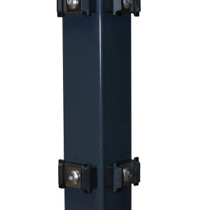 Eckpfosten 6×6 cm für Doppelstabmatten