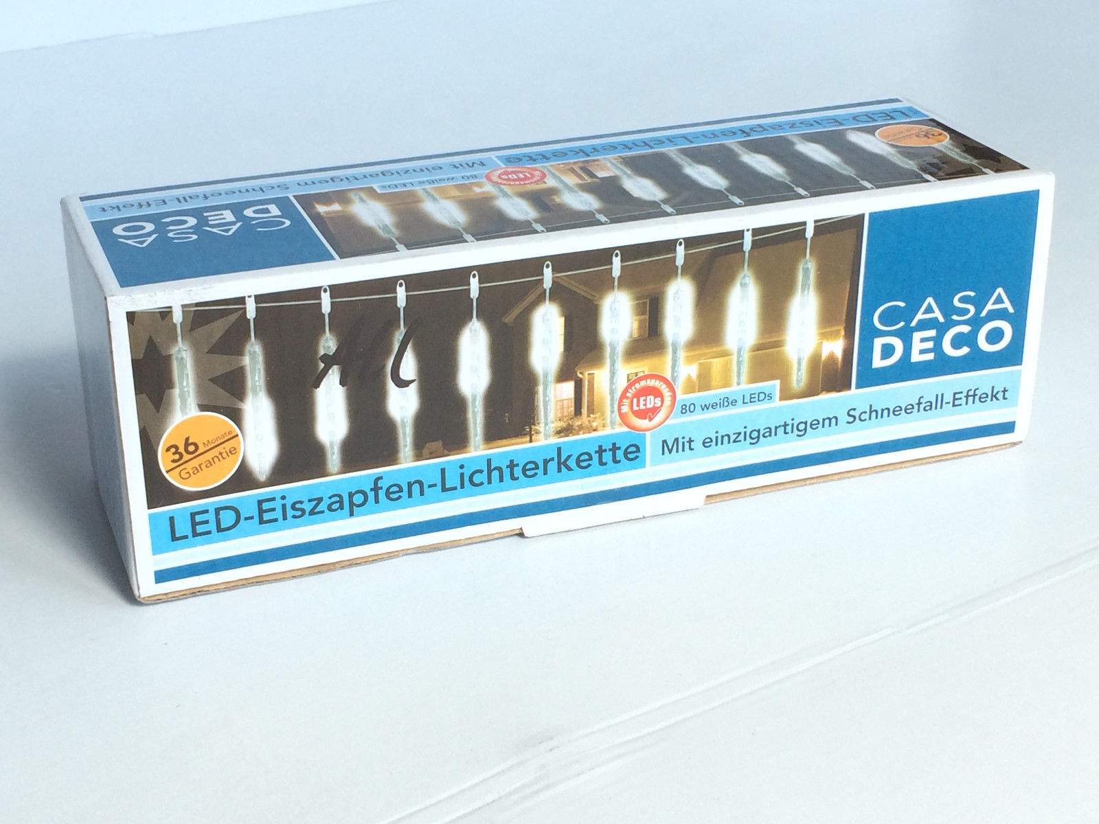 LED-Eiszapfen-Lichterkette