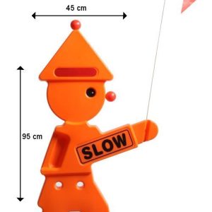 Warnfigur Safety Clown