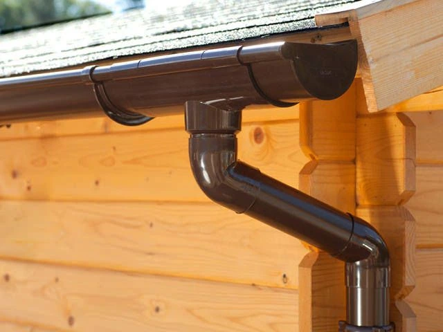 Dachrinnen-Komplettset PVC 125 mm - verschiedene Dachformen