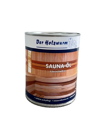 0,75 l Saunaöl für den Innenbereich von Saunahäusern / Saunafässern