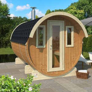 Saunafass Schwarzwald 330 Thermoholz