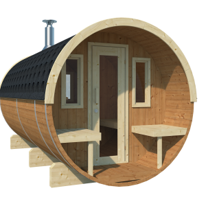 Saunafass Spreewald 400 Thermoholz