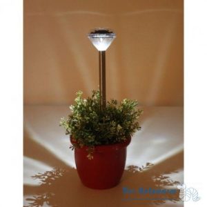 Solarleuchte in Diamant-Optik