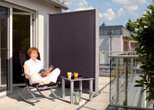 Sichtschutzelement Screen Graphit