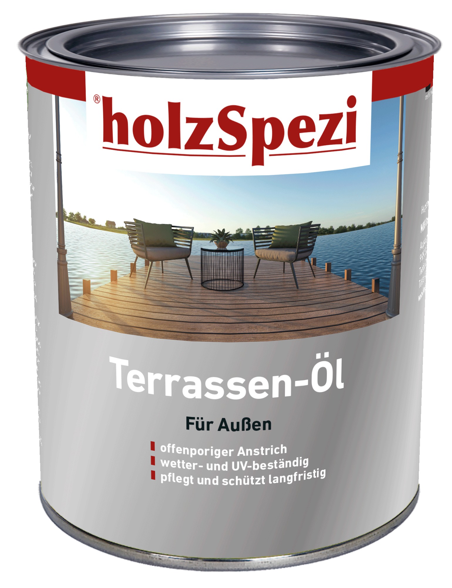 Terrassenöl für Außen