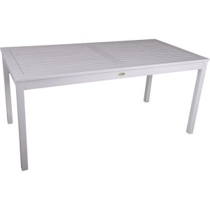 Tisch Malmö aus Eukalyptusholz white washed