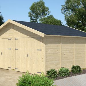 Doppelgarage aus Holz Varberg 3